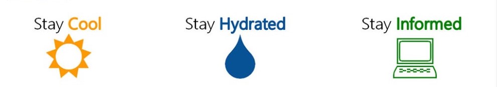 Stay Hydrated, Stay Cool, Stay Informed