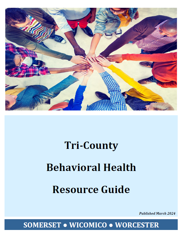 Tri-County behavioral health resource guide 2024 - click here. 